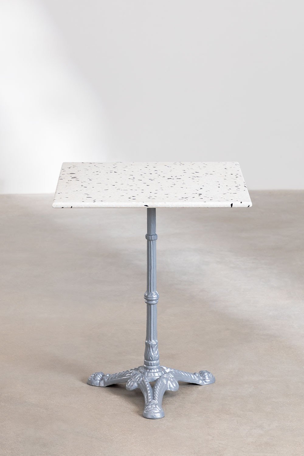 Table de Bar Carrée en Terrazzo (60x60 cm) Volutto, image de la galerie 2