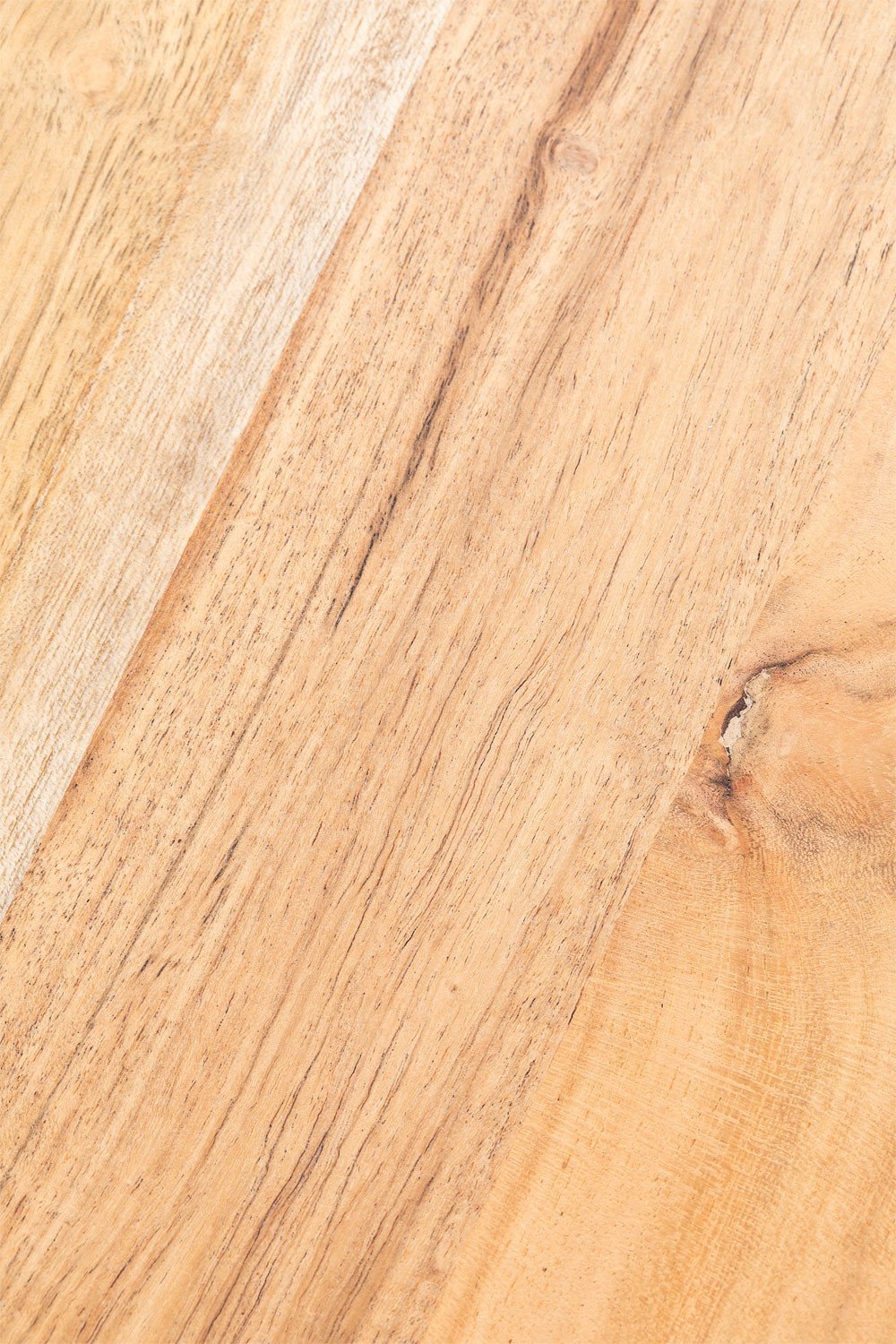 Table d'appoint carrée 40x40 cm en bois d'acacia Gorvea, image de la galerie 6