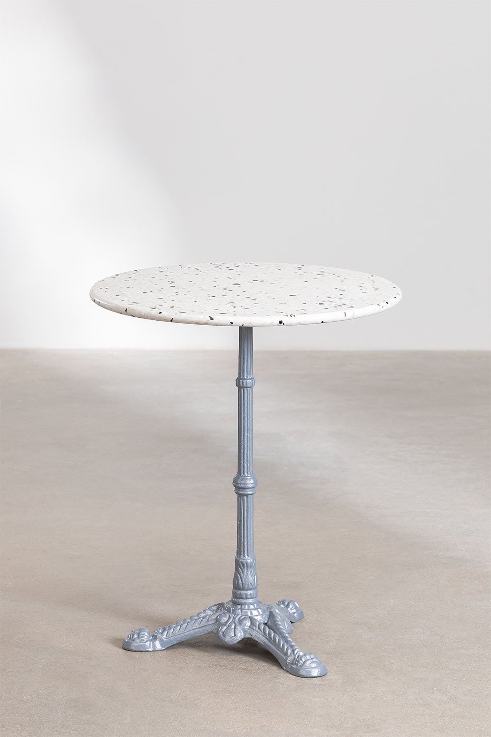 Table de Bar Ronde en Terrazo (Ø60 cm) Volutto, image de la galerie 1