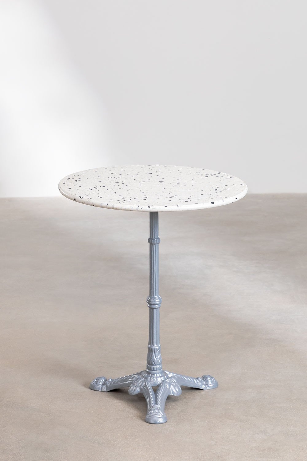 Table de Bar Ronde en Terrazo (Ø60 cm) Volutto, image de la galerie 2