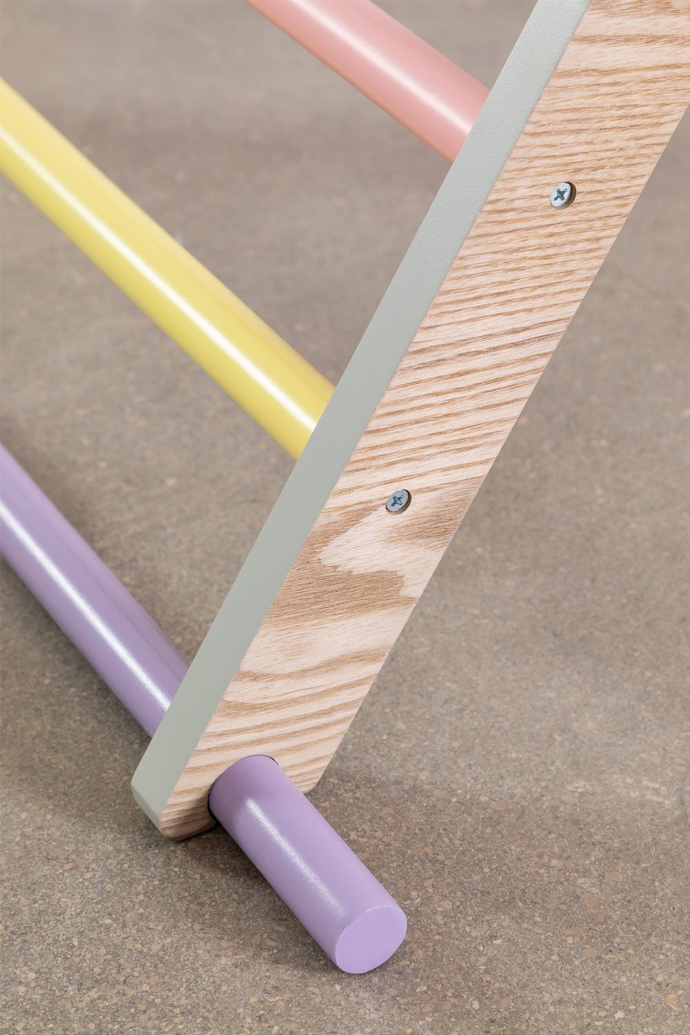 Triangle d'apprentissage en bois Pyqer Colors Kids, image de la galerie 6