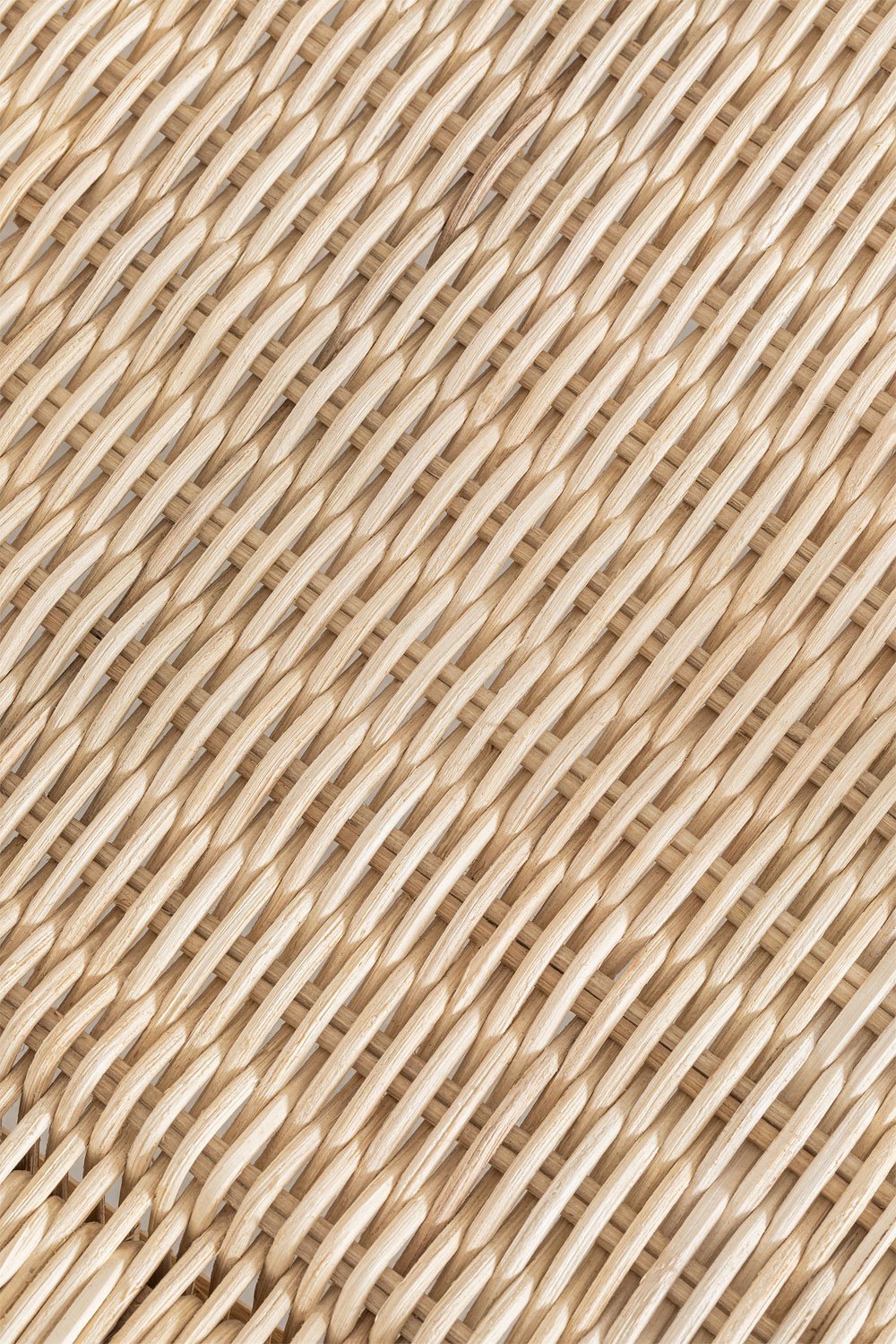 Pack de 2 chaises de salle à manger avec accoudoirs en rotin et bois de teck Kiemer, image de la galerie 7