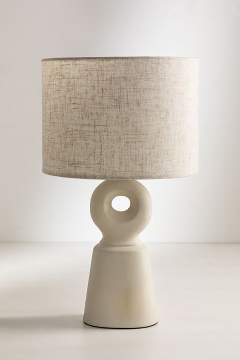 Lampe de table en céramique Avita
