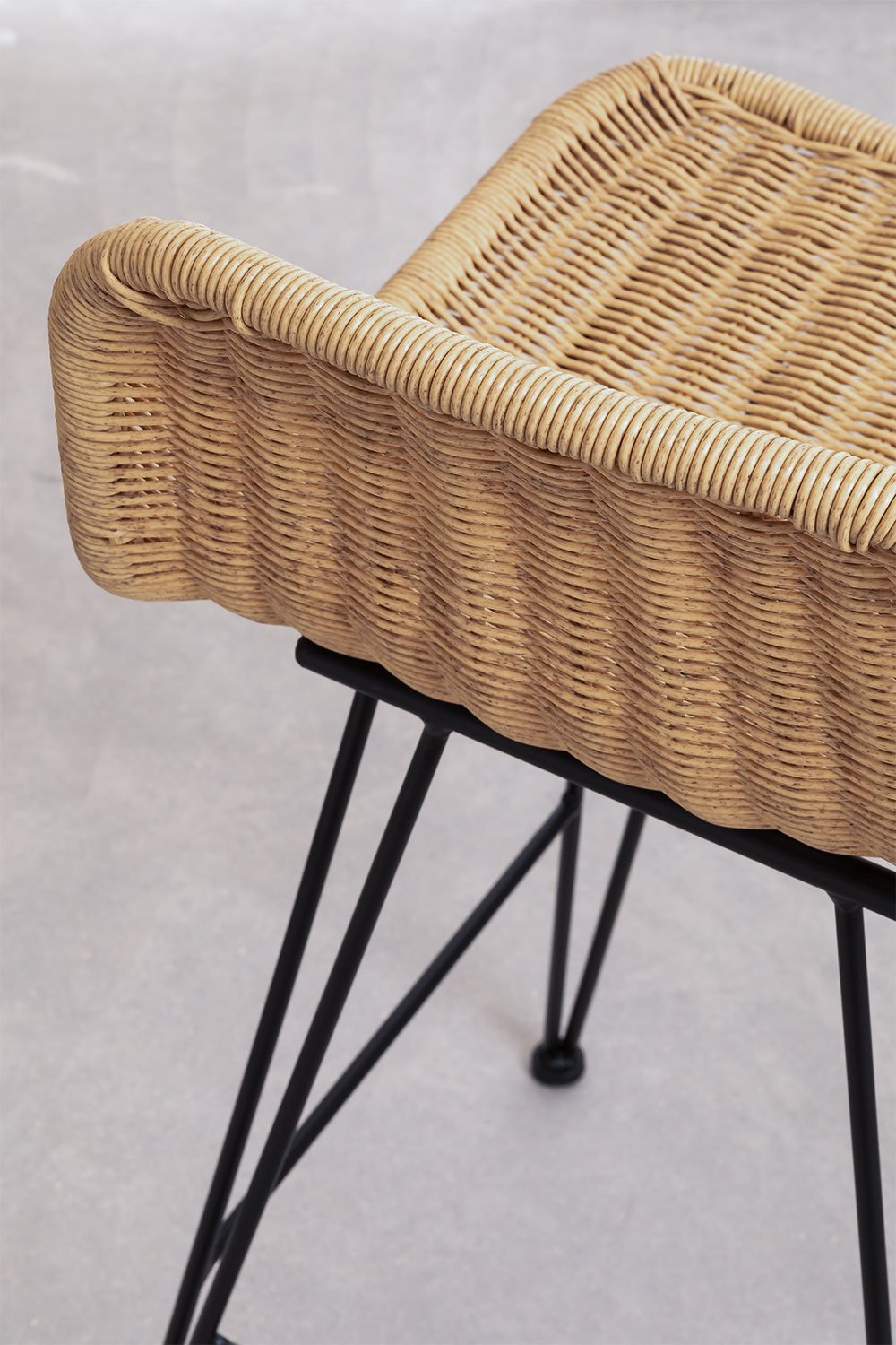 Tabouret haut en osier Sunset Vali    , image de la galerie 5