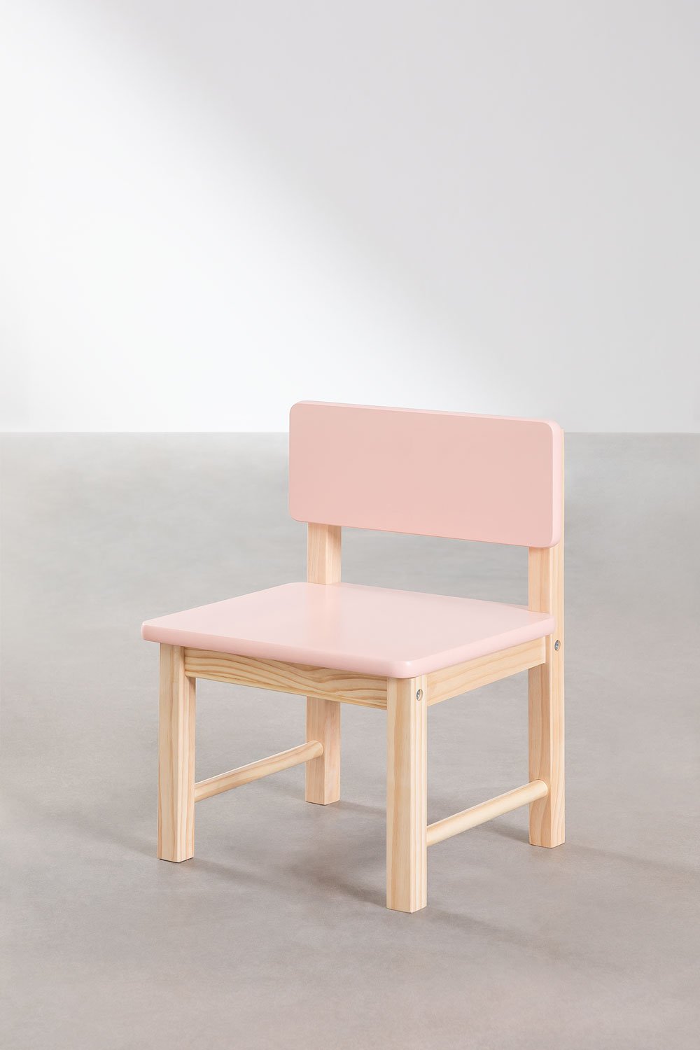 Ensemble table et chaise en bois Dakota Kids, image de la galerie 7