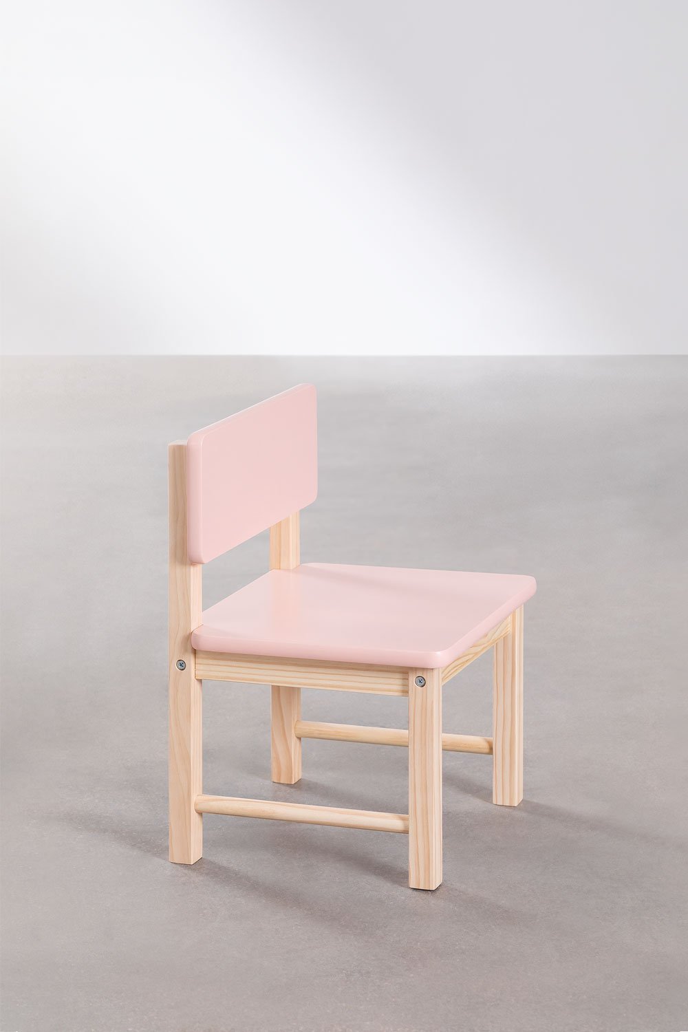 Ensemble table et chaise en bois Dakota Kids, image de la galerie 8