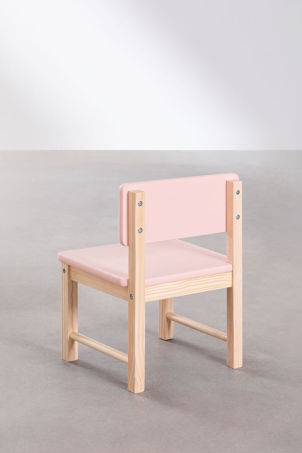 Ensemble table et chaise en bois Dakota Kids, image de la galerie 9