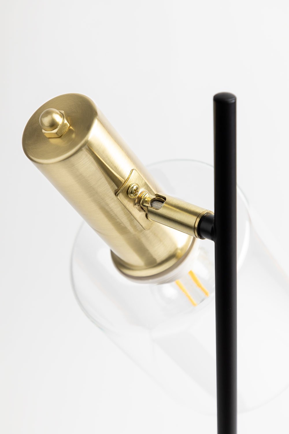 Lampe de table orientable en fer et verre Andaluz, image de la galerie 5