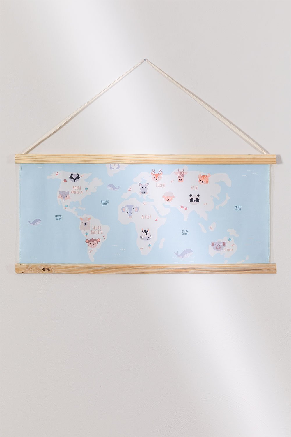 Carte du monde décorative Mapzo Kids  , image de la galerie 2