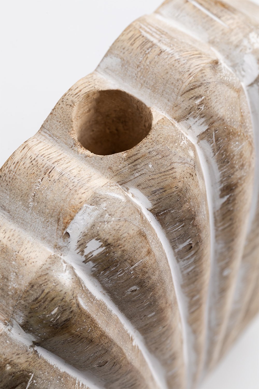 Vase en bois de manguier Mizoram           , image de la galerie 4