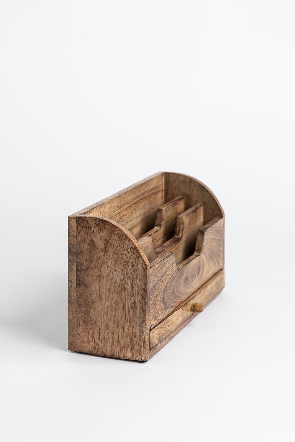 Organisateur en bois de manguier Baclos, image de la galerie 3