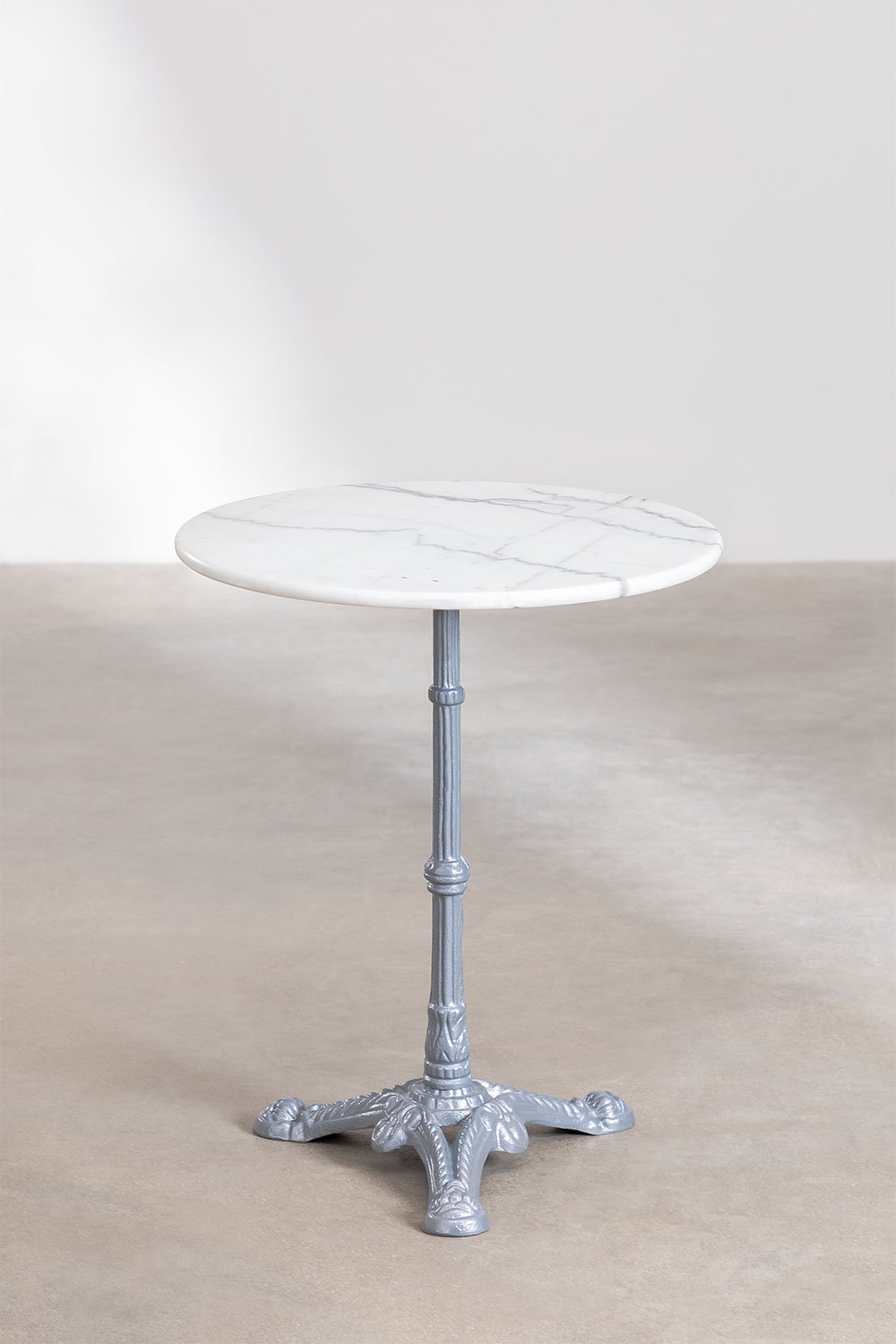 Table de Bar Ronde en Marbre Moka, image de la galerie 2