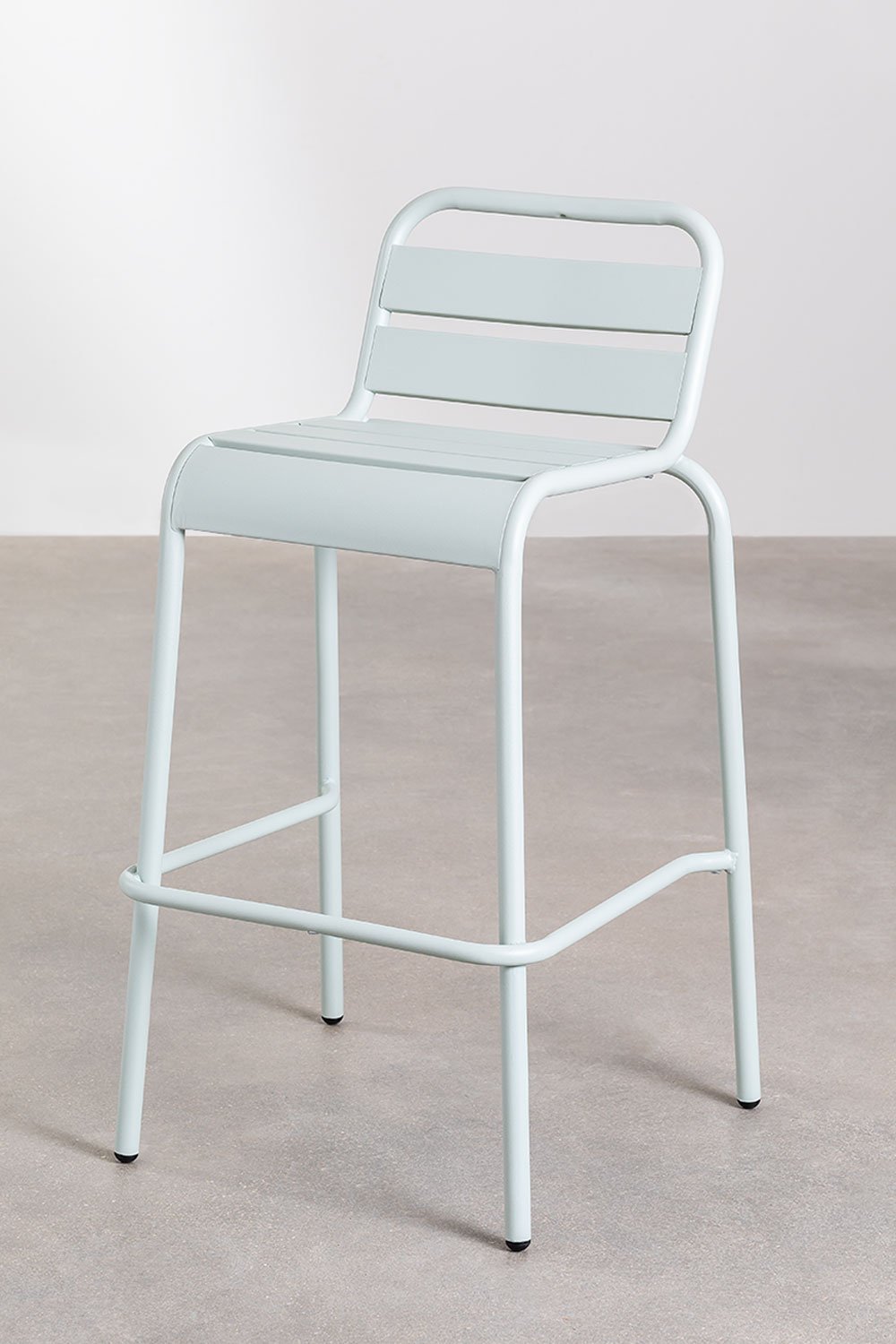 Tabouret d'extérieur haut empilable (76 cm) Janti, image de la galerie 2