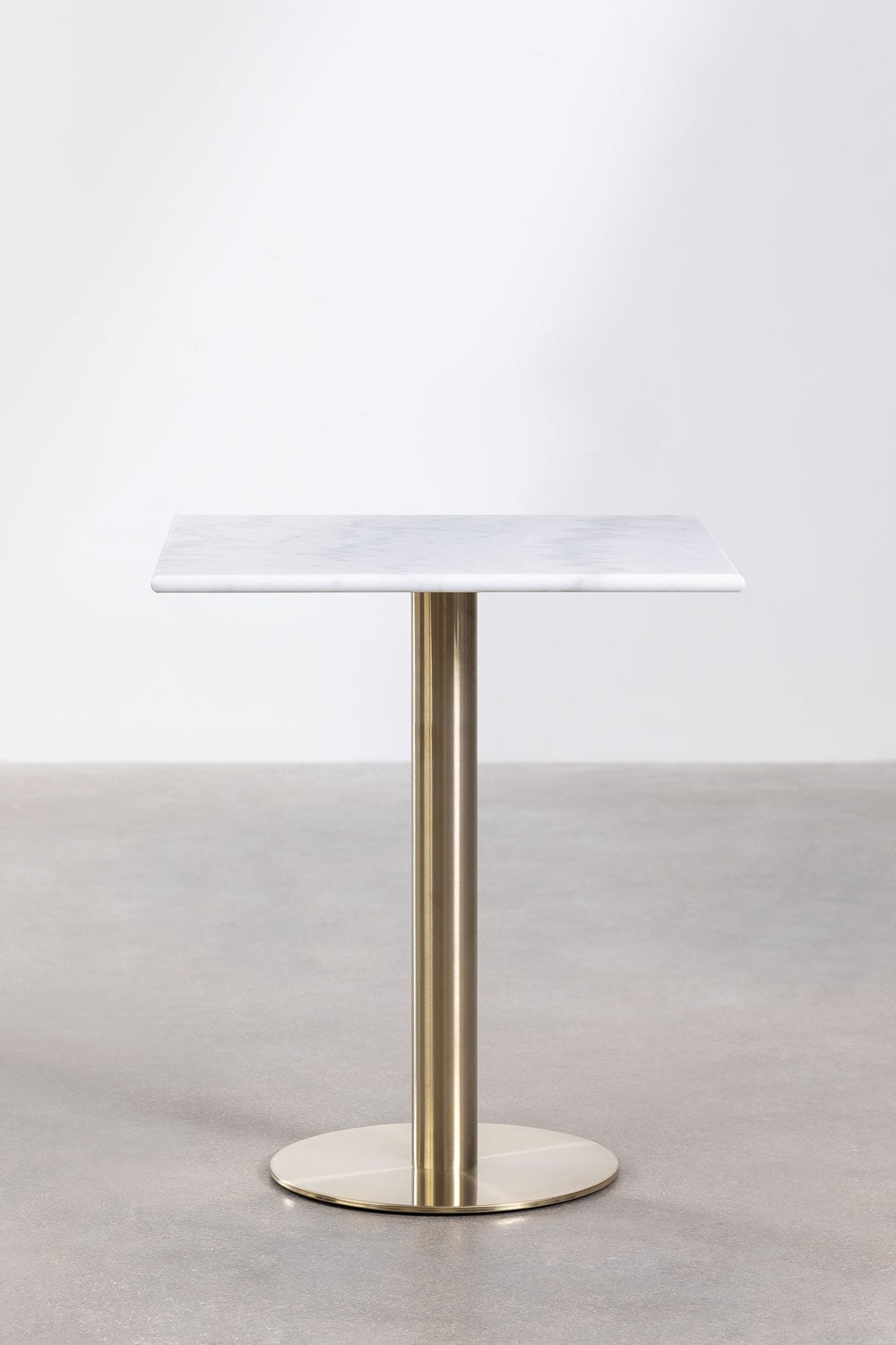 Table de bar carrée en marbre Cosmopolitan, image de la galerie 3