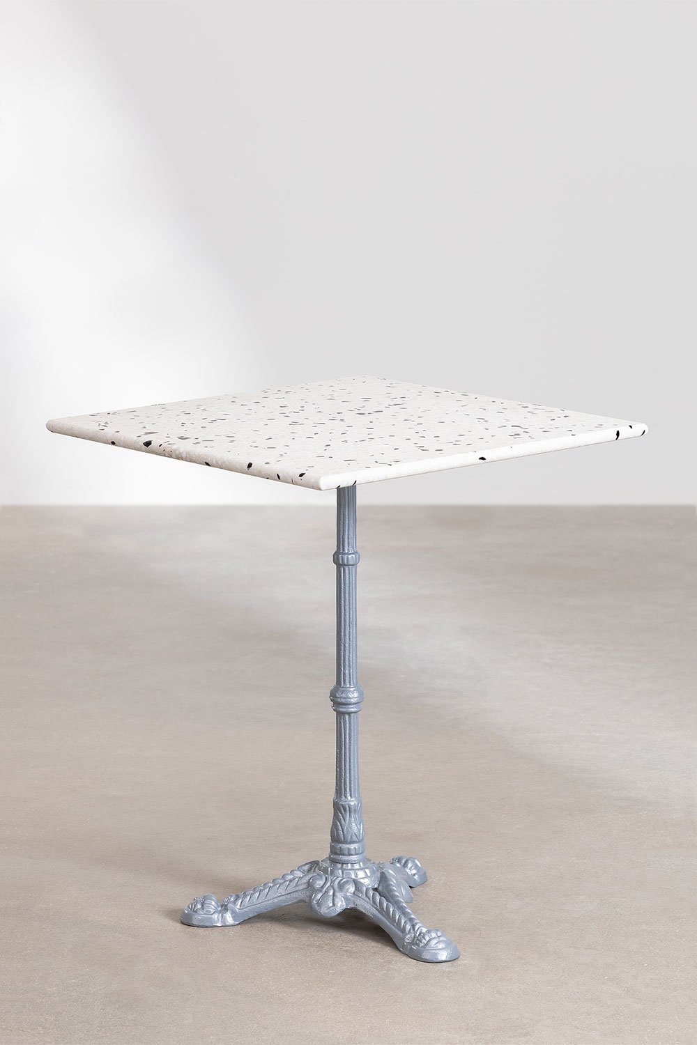 Table de Bar Carrée en Terrazzo (60x60 cm) Volutto, image de la galerie 1