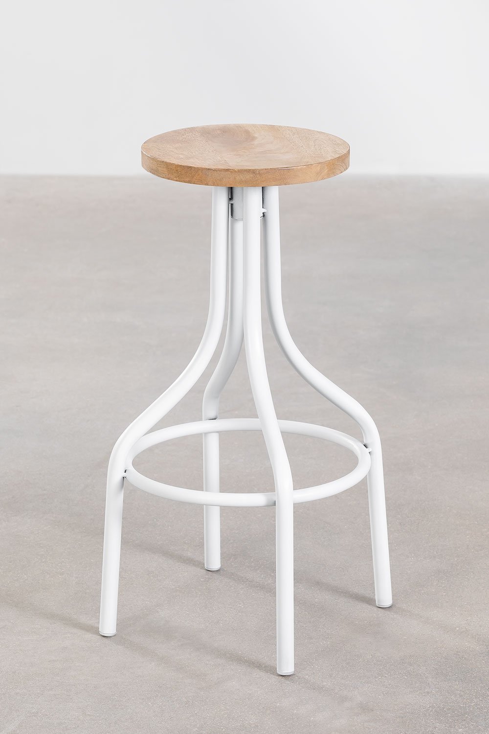 Tabouret haut en bois (75,5 cm) Zyner, image de la galerie 2