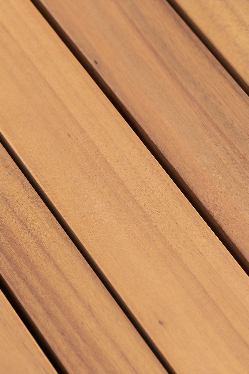 Table haute de jardin ronde Ø70 cm en bois d'acacia Mura    , image de la galerie 6