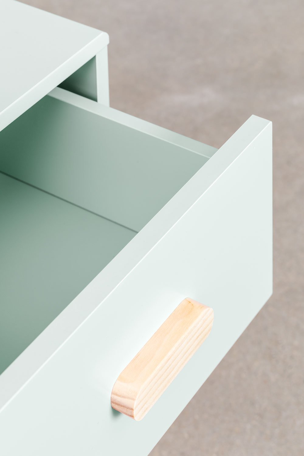 Table de chevet en MDF et bois de pin Tom Kids, image de la galerie 5