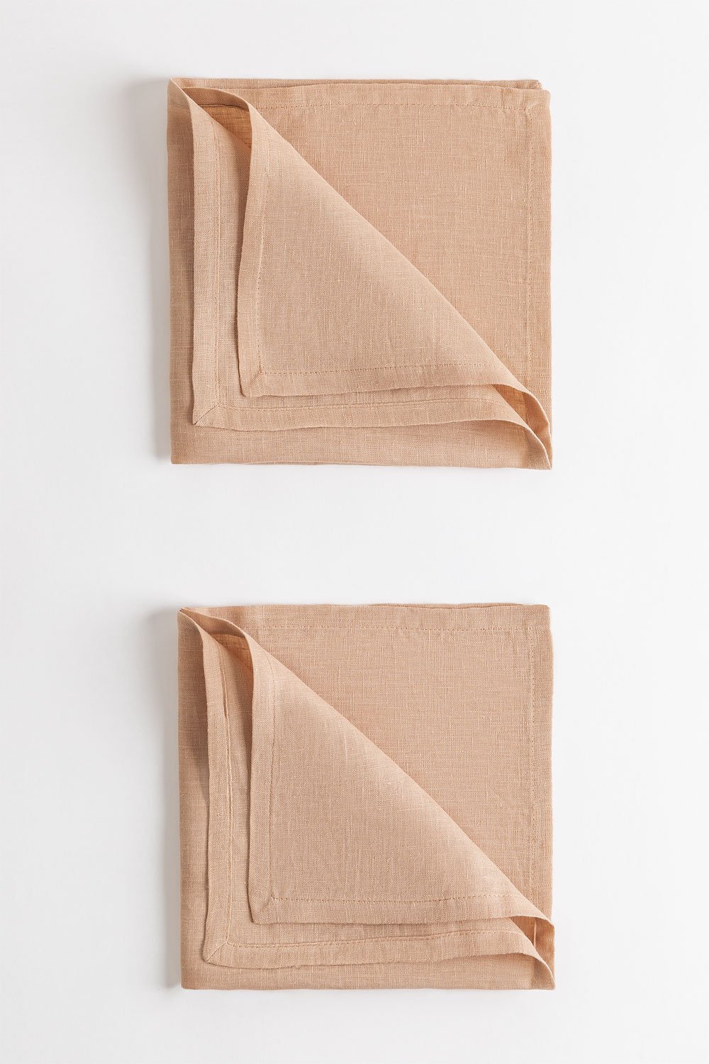 Lot de 2 serviettes en lin Zendan, image de la galerie 2