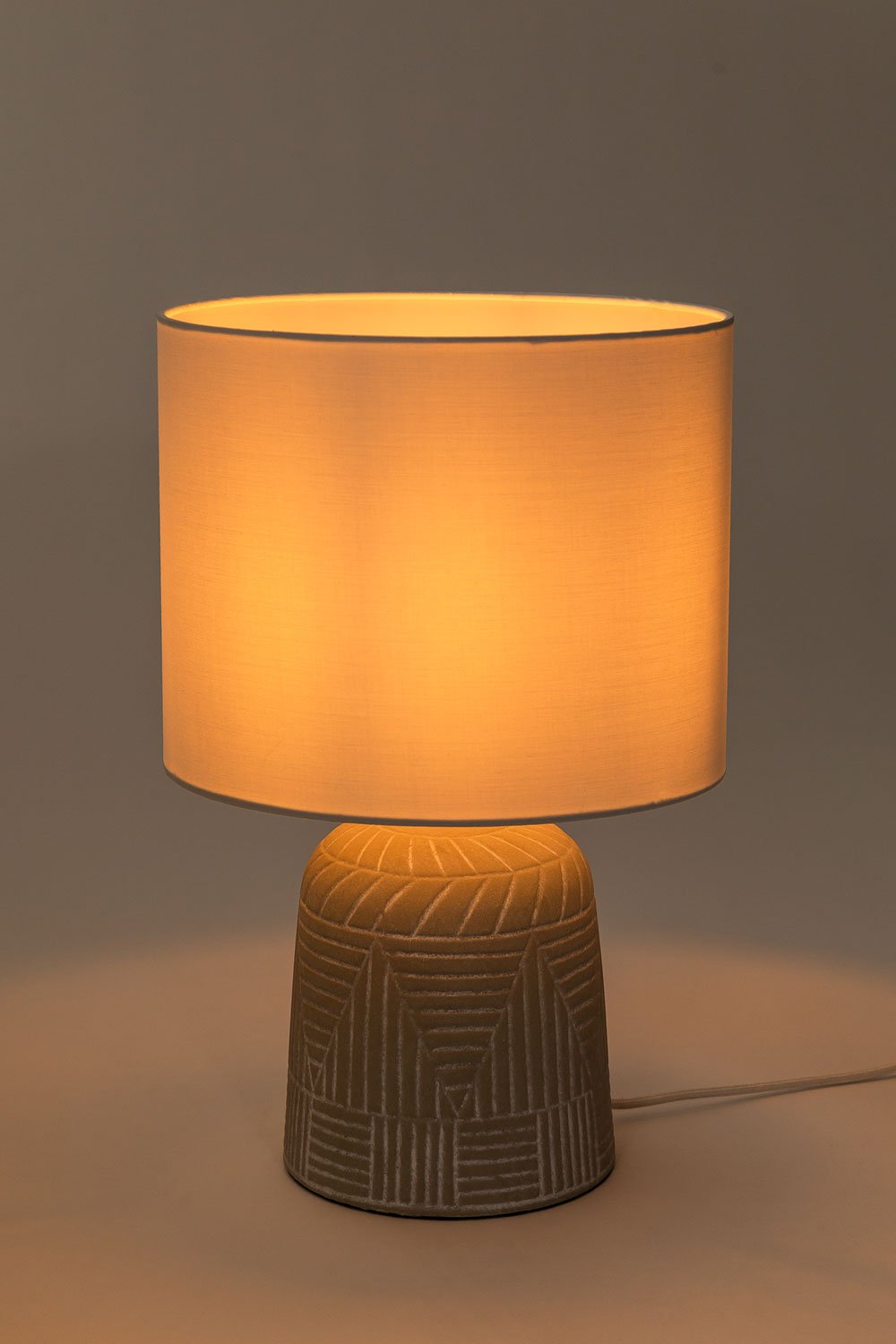 Lampe de table en céramique Tomer, image de la galerie 3