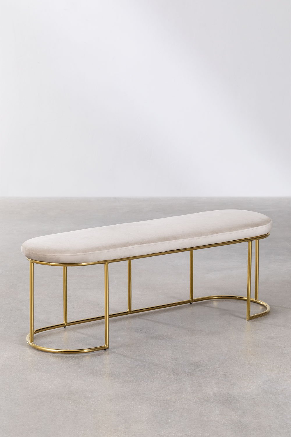 Banc en velours Markina, image de la galerie 1
