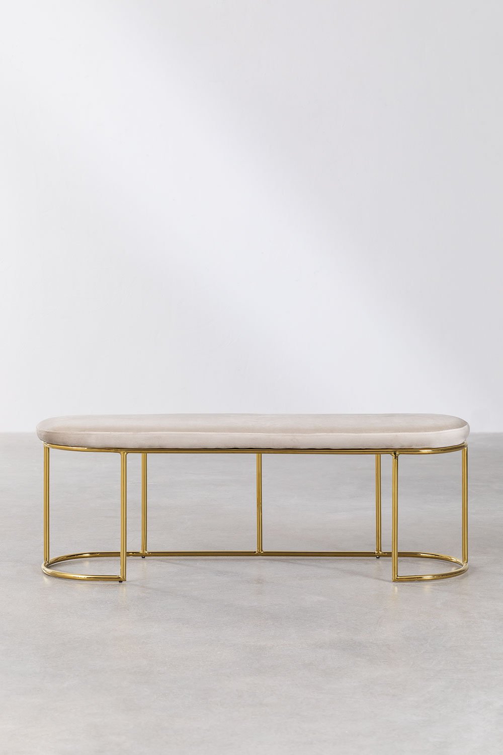 Banquette en velours Markina, image de la galerie 3