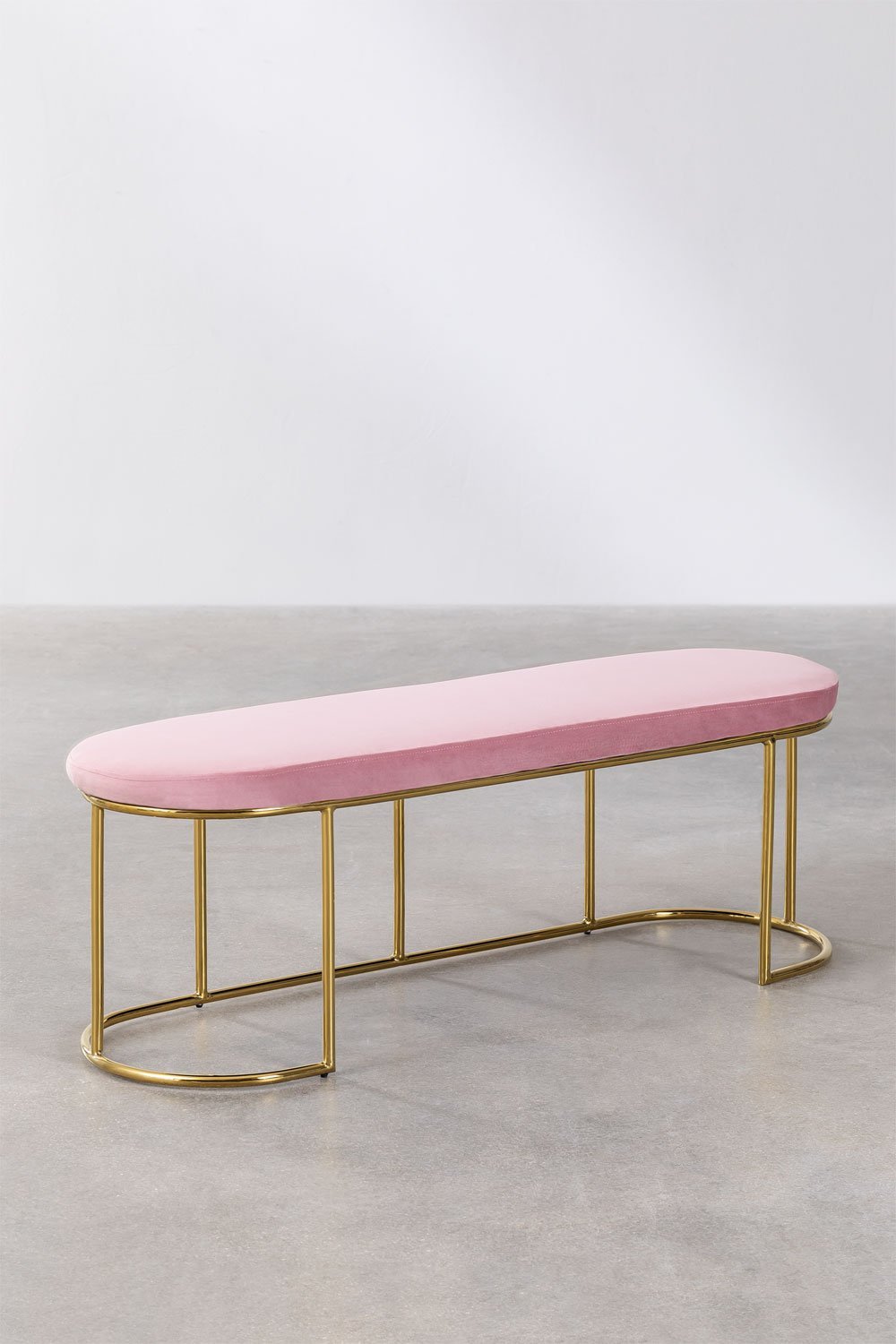 Banc en velours Markina, image de la galerie 1