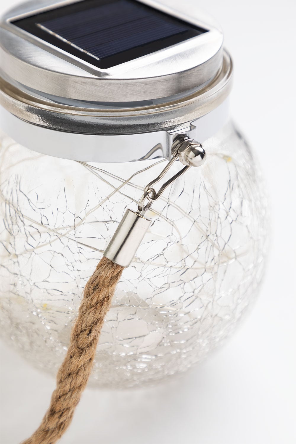 Pot en verre solaire avec guirlande Gabinsen   , image de la galerie 4