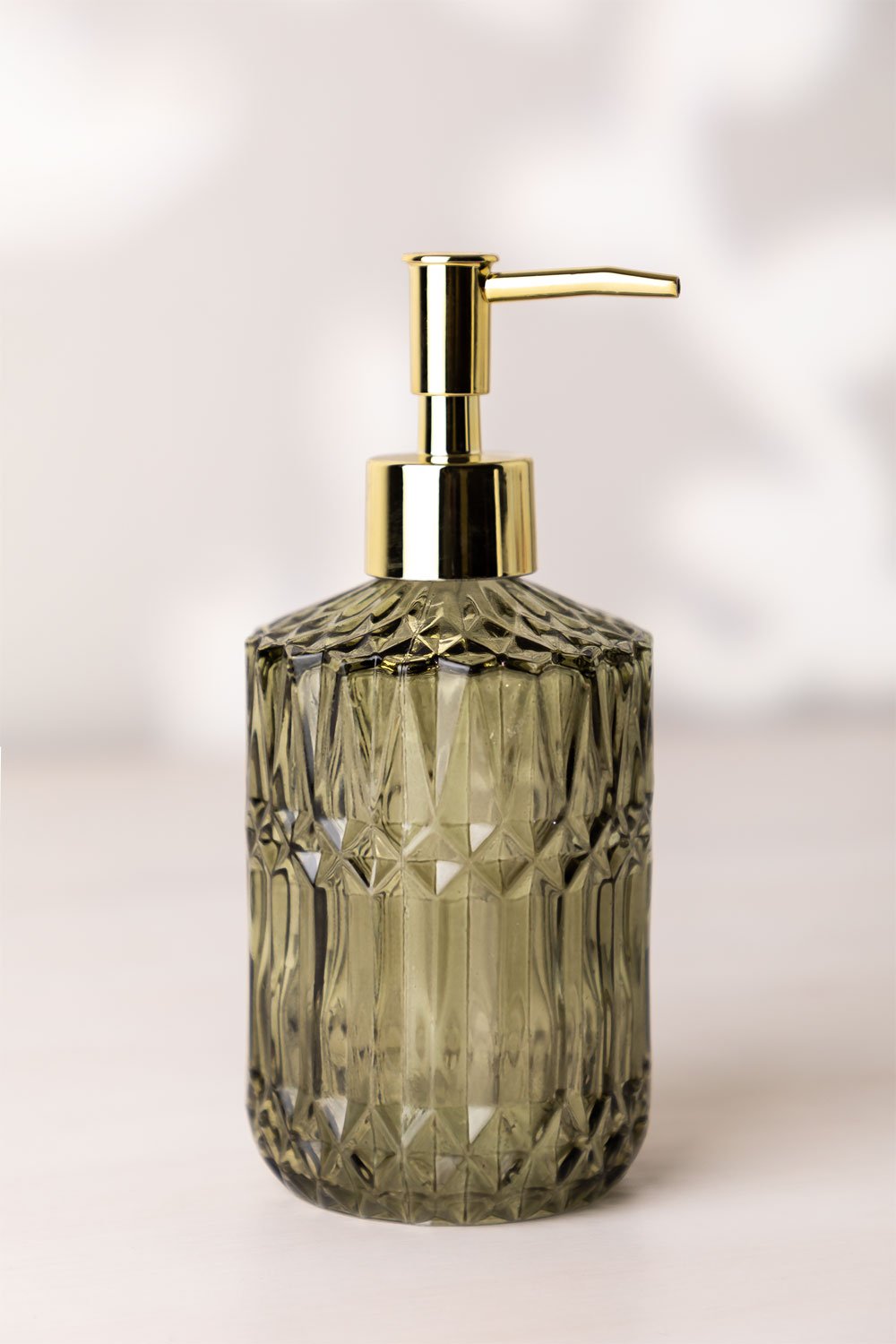 Lot De 2 Distributeurs De Savon En Verre Ambré GMISUN - Avec Pompe Noire, Pour Salle De Bain Ou Cuisine