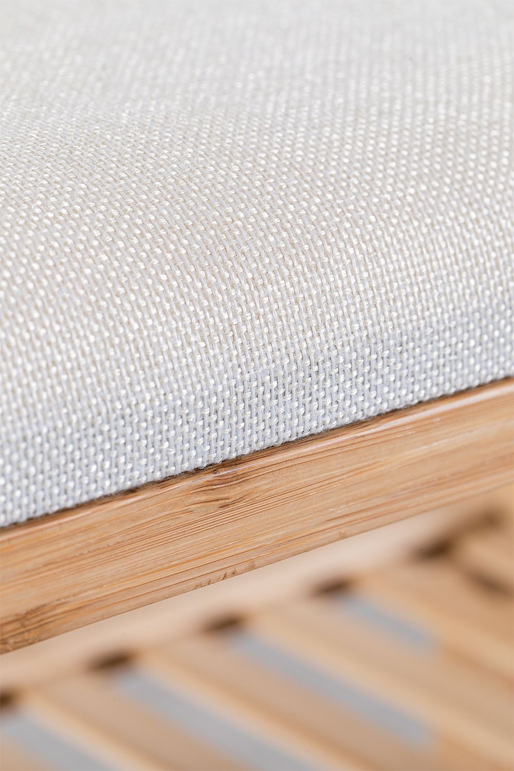 Banc à chaussures en bois de bambou Kaupo, image de la galerie 7