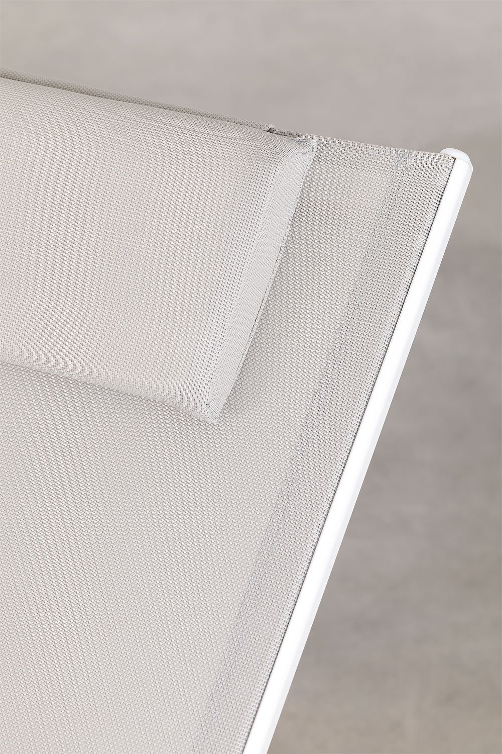 Chaise longue inclinable Therys avec coussin, image de la galerie 6