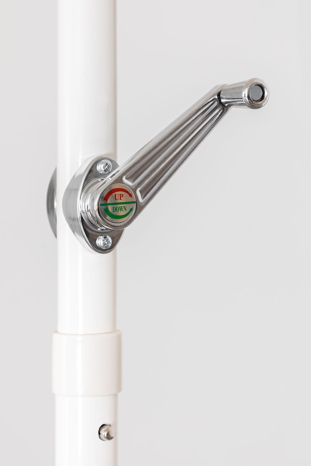 Parasol Ø235 cm en tissu et aluminium Jaden, image de la galerie 6