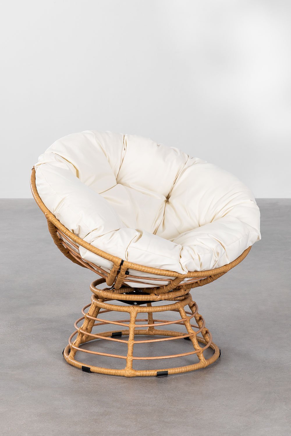 Fauteuil de jardin en rotin Espencer, image de la galerie 2