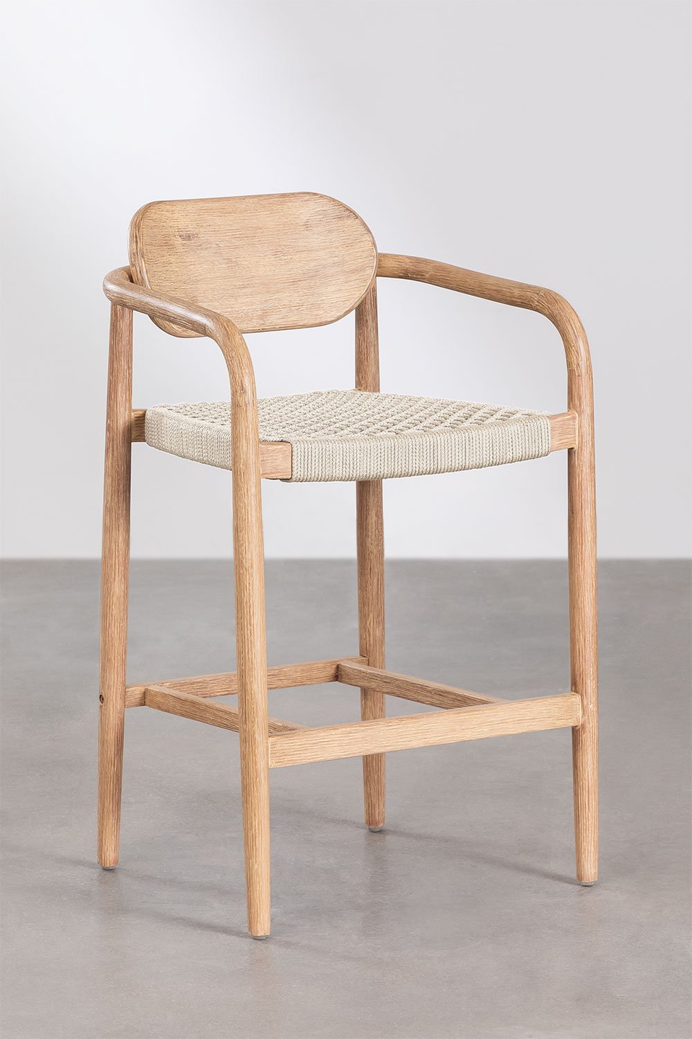 Tabouret haut de jardin en bois (66,5 cm) Naele, image de la galerie 2