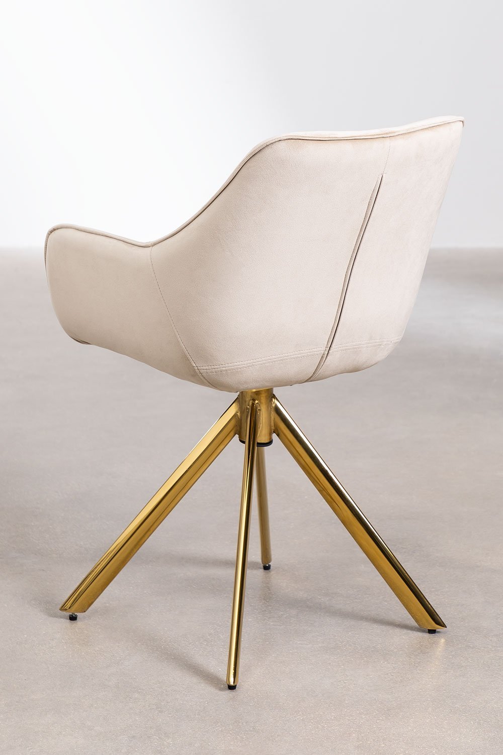 Pack de 2 Chaises de Salle à Manger en Velours Lucy, image de la galerie 3