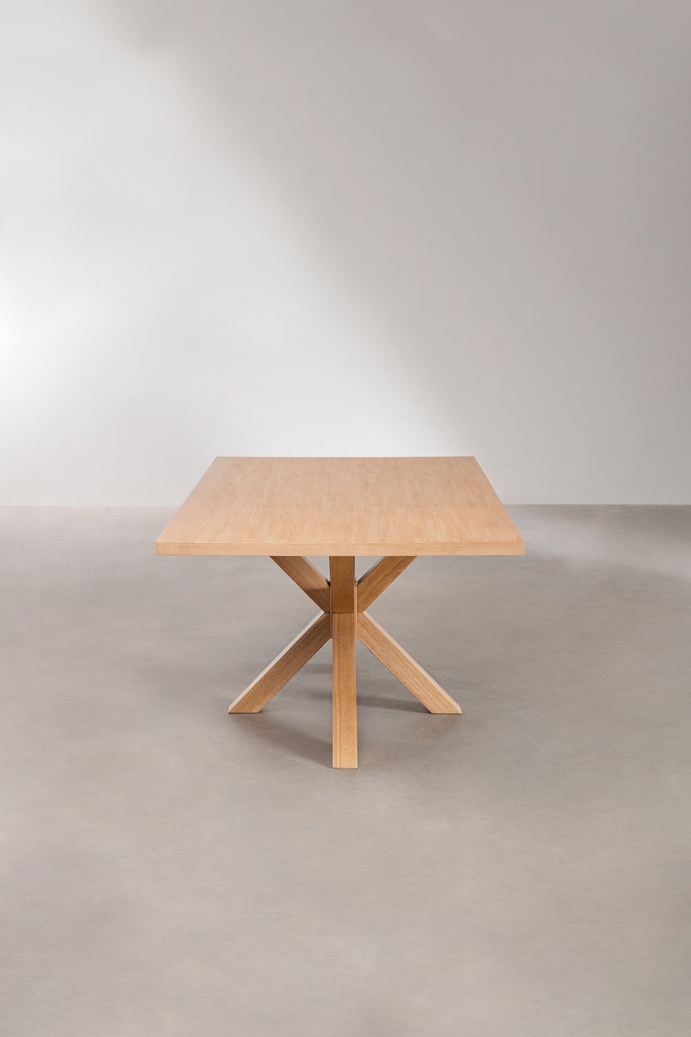 Table à manger ronde en MDF (Ø140 cm) Pleven - SKLUM