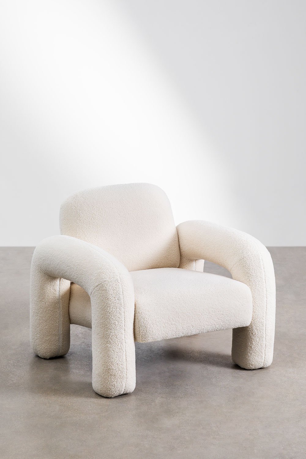 Fauteuil en peau de mouton Nicxon, image de la galerie 2