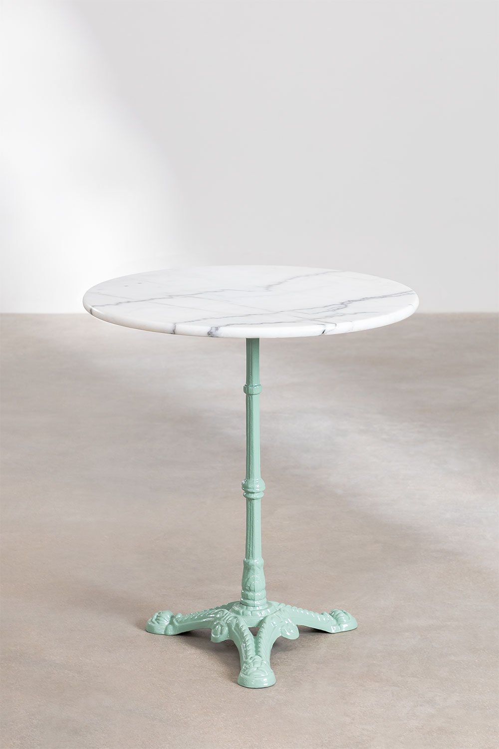 Table de Bar Ronde en Marbre Moka, image de la galerie 2