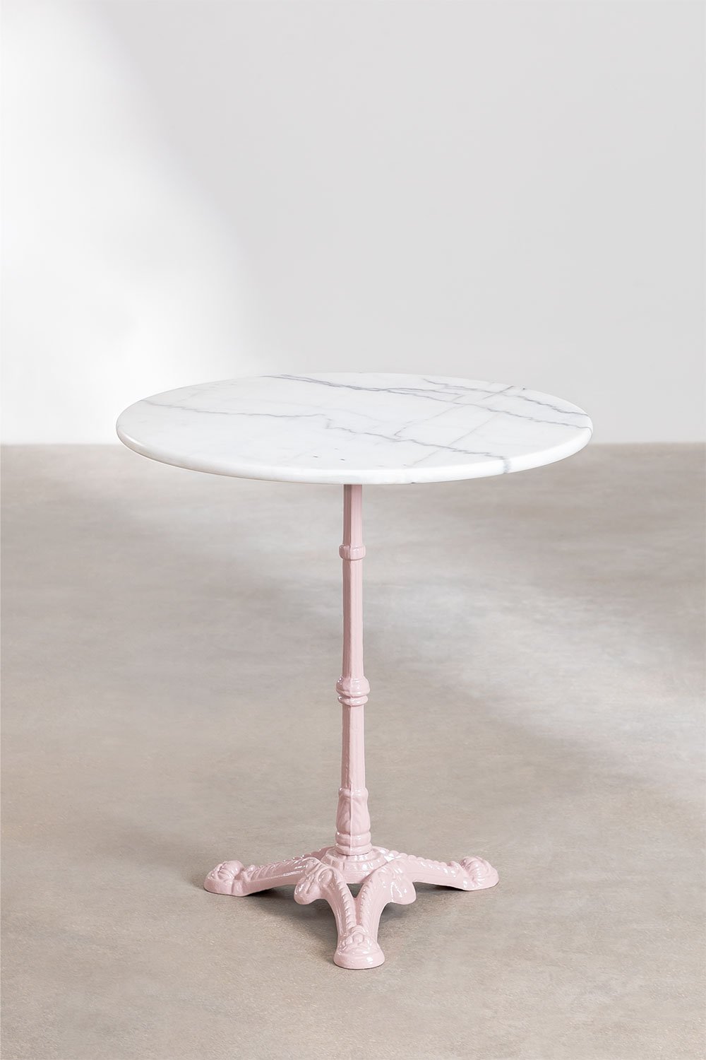 Table de Bar Ronde en Marbre Moka, image de la galerie 2