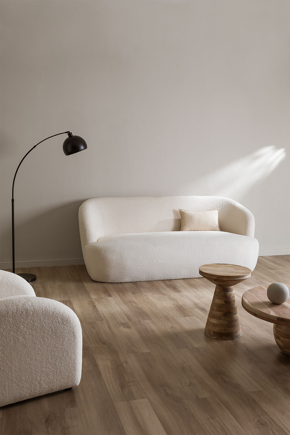 sklum Canapé 3 Places en Chenille Misael