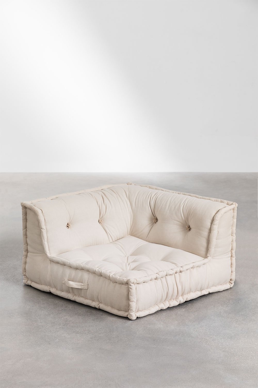 Canapé d'Angle Modulable en Coton Dhel, image de la galerie 1