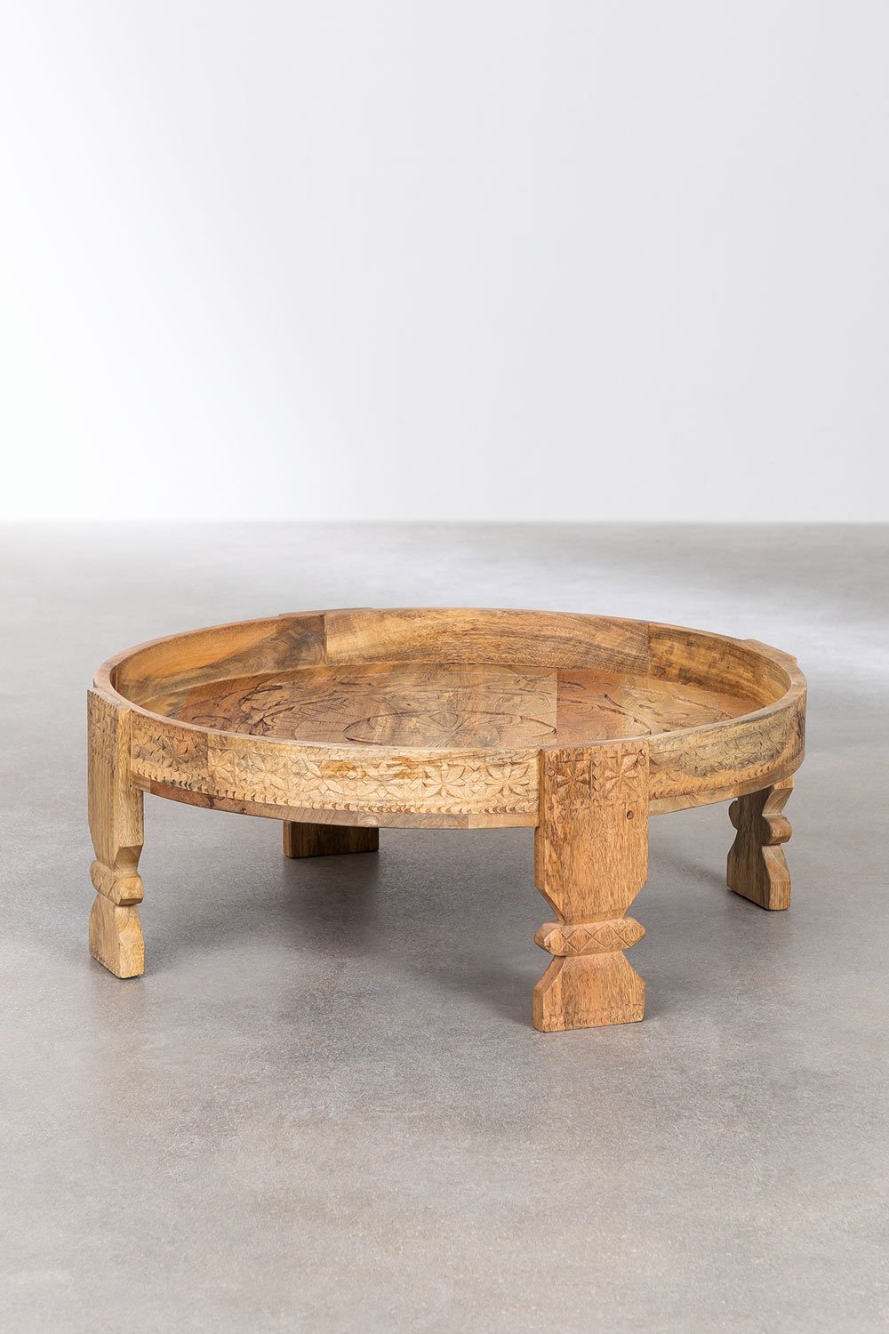 Table basse en bois de manguier Brancy, image de la galerie 2