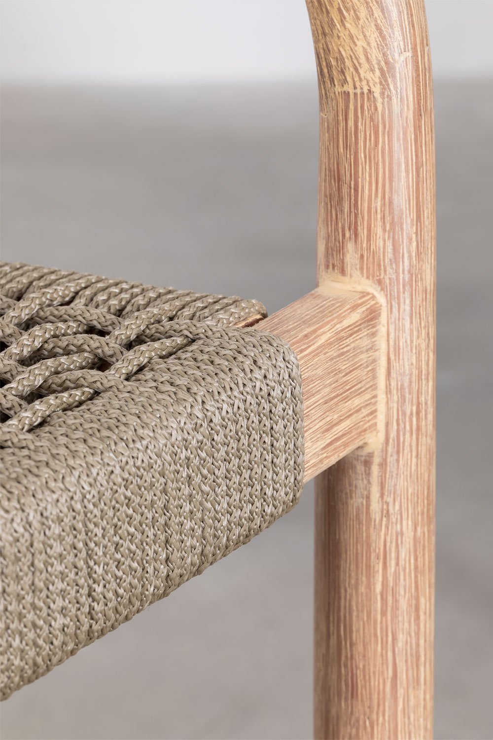 Tabouret de jardin haut 65 cm en bois Naele, image de la galerie 6