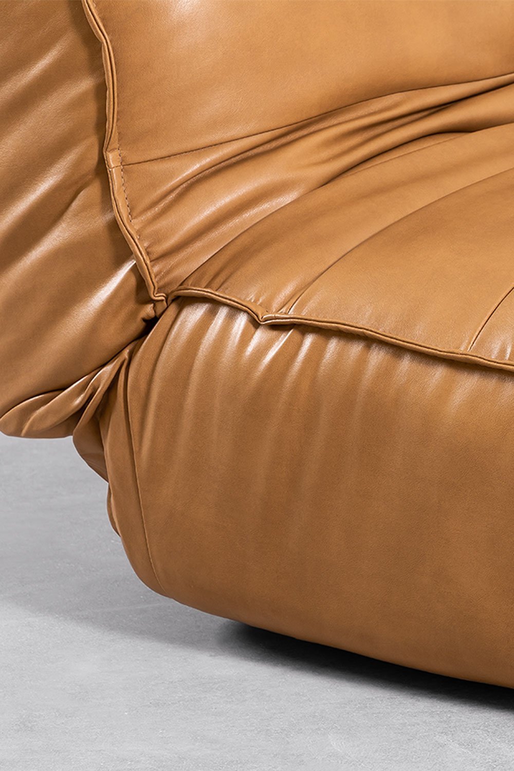 Canapé-lit 3 places en similicuir Mati, image de la galerie 3