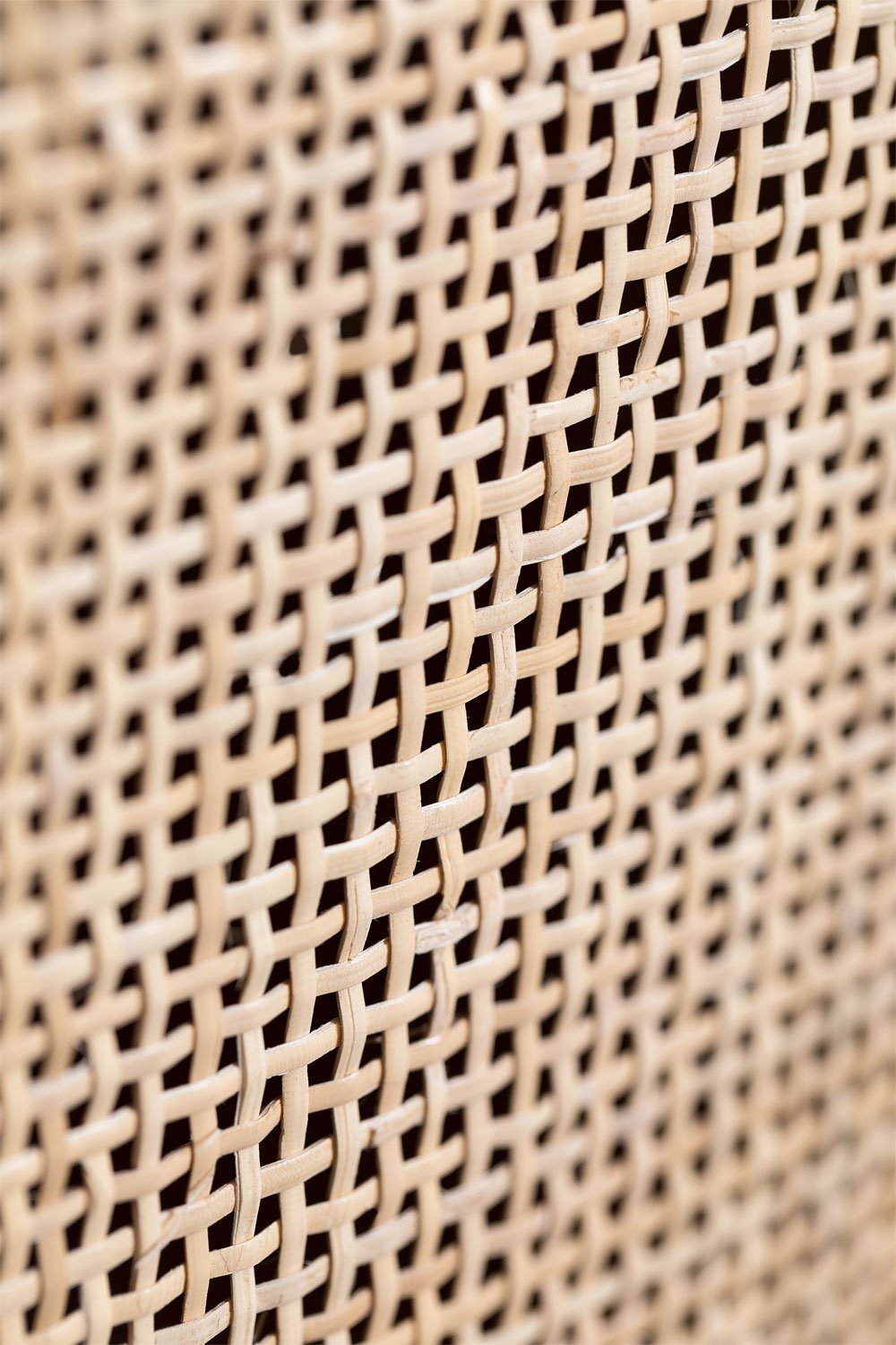 Table de chevet en rotin et bois Reyna, image de la galerie 8