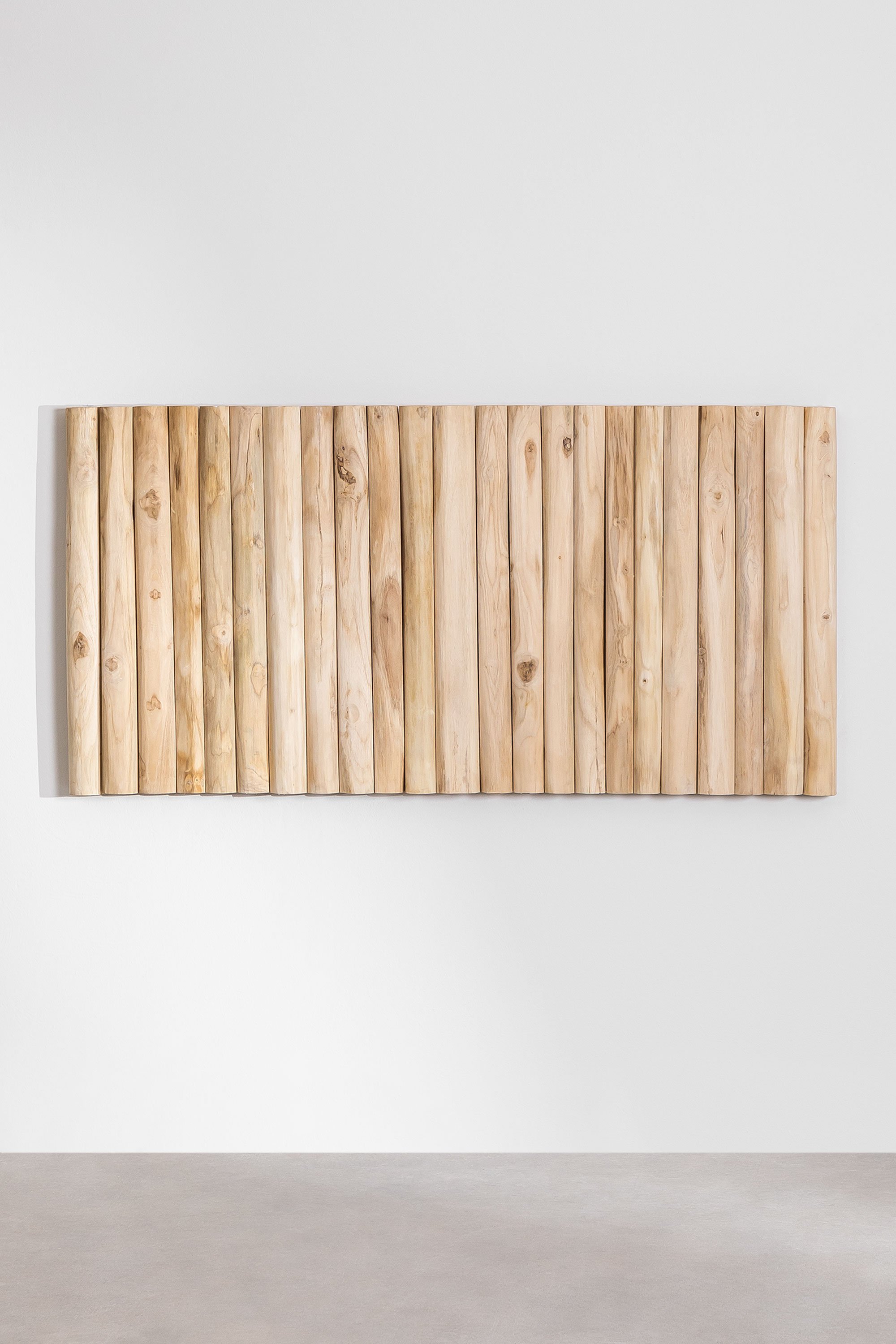 Tête de Lit pour Lit de 150 cm en Bois de Teck Narel, image de la galerie 2