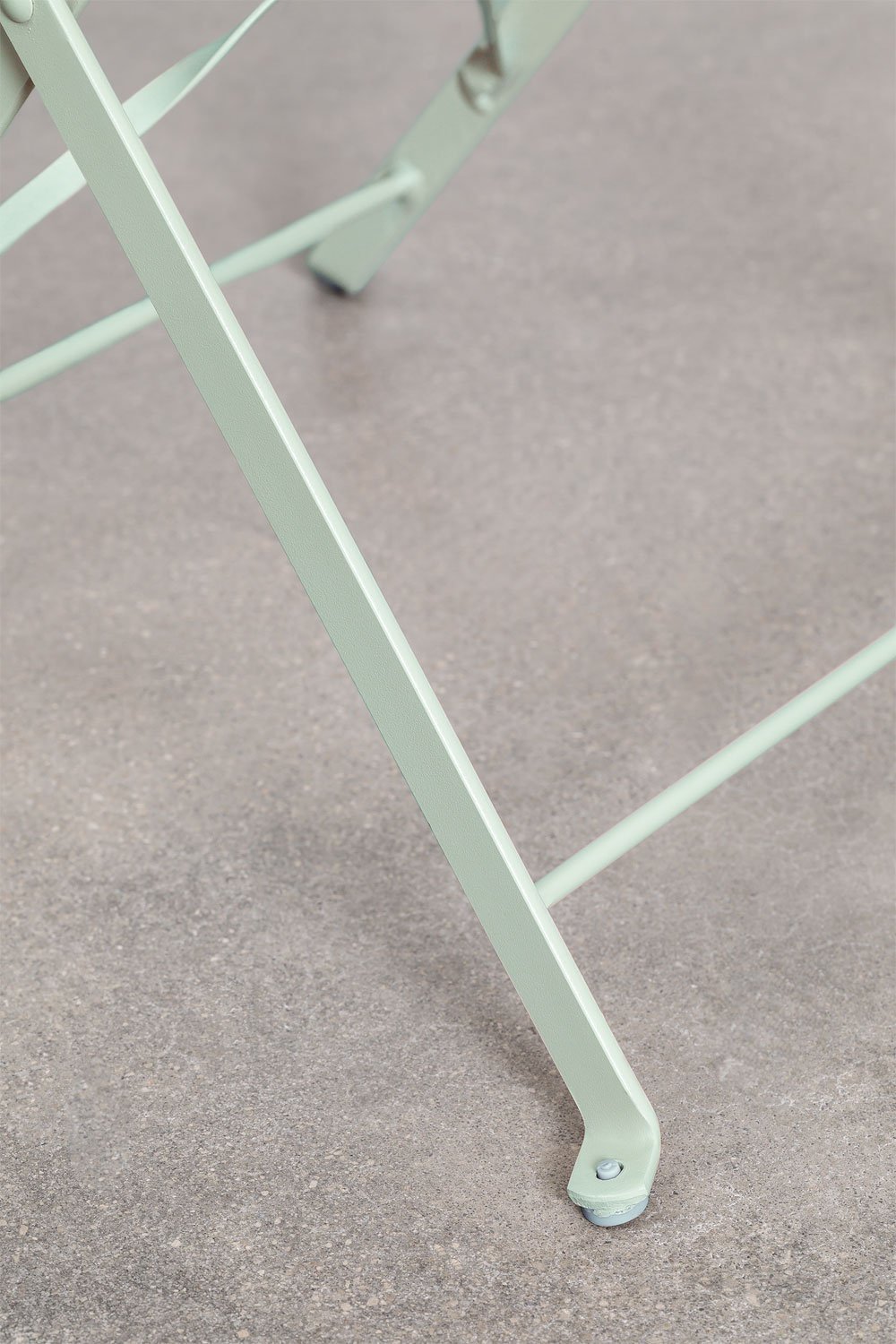 Pack de 2 chaises de salle à manger pliantes en acier Sergey, image de la galerie 6