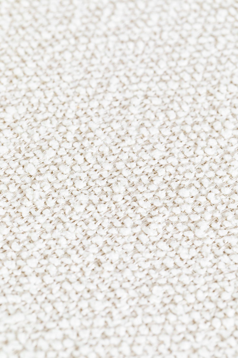 Pack de 2 chaises de salle à manger en bois d'acacia et tissu bouclé Mallory, image de la galerie 8