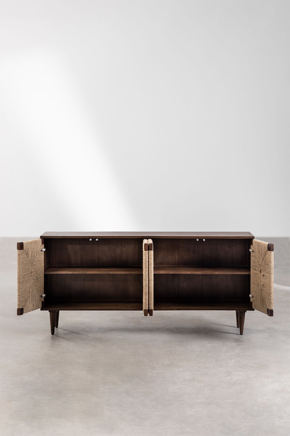 Buffet Evans en manguier et jute          , image de la galerie 5