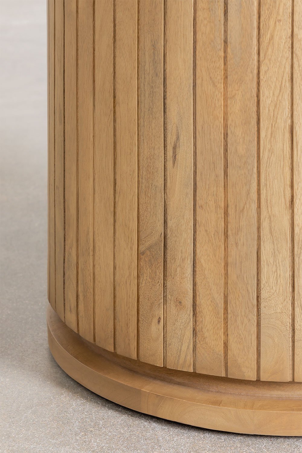 Table à Manger en Manguier (Ø120 cm) Analis, image de la galerie 4